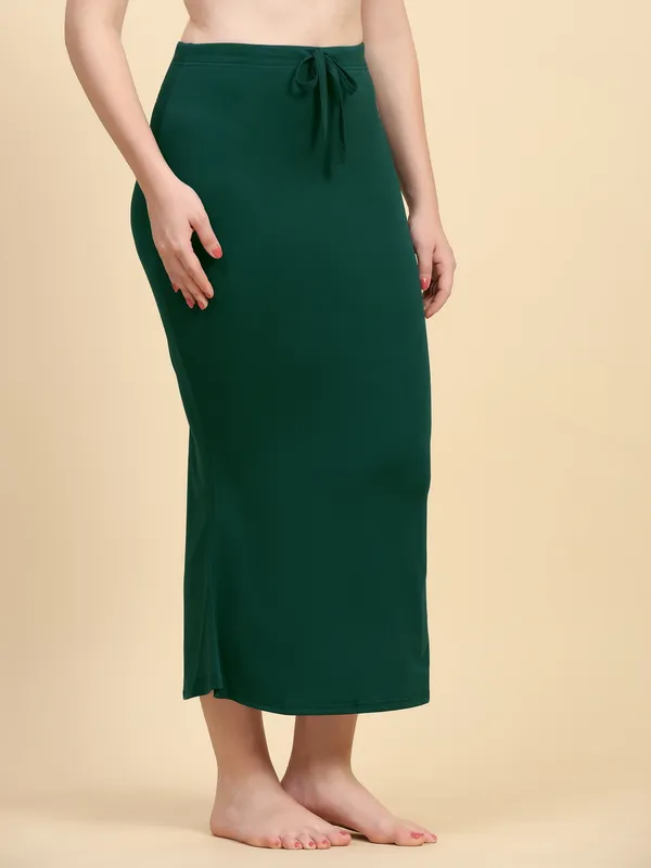 Green_Stretch_Mermaid_Fit_Skirt_for_Women