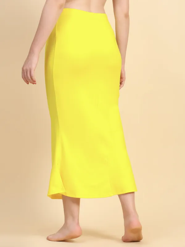 Yellow_Stretch_Mermaid_Skirt_for_Women
