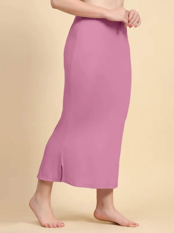 Pink_Fitted_Mermaid_Skirt_for_Women