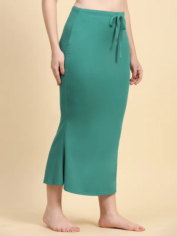 Teal_Stretch_Mermaid_Skirt_for_Women