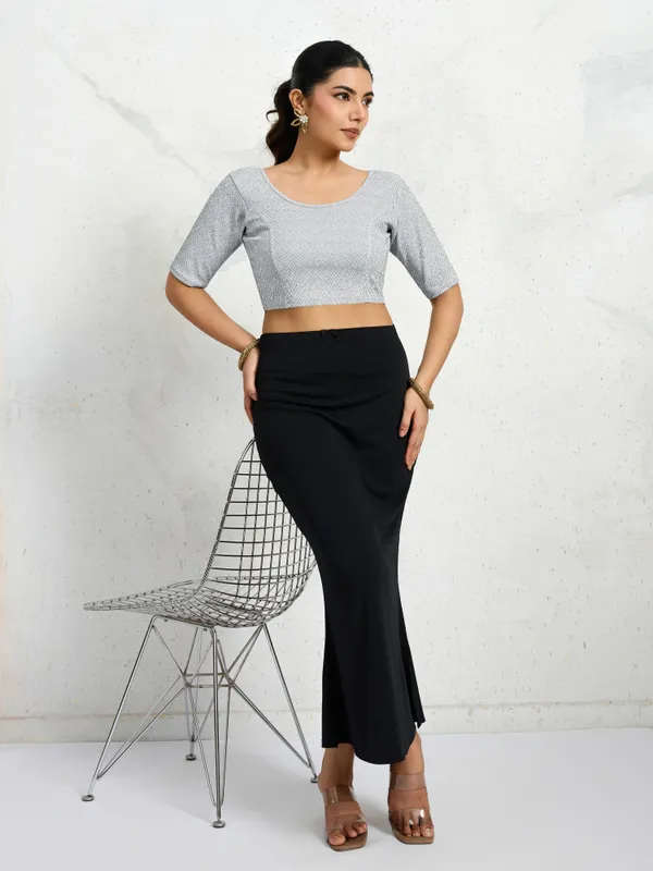 Silver_Polyester_Elastane_Zari_Stretchable_Ready_to_Wear_Blouse_for_women