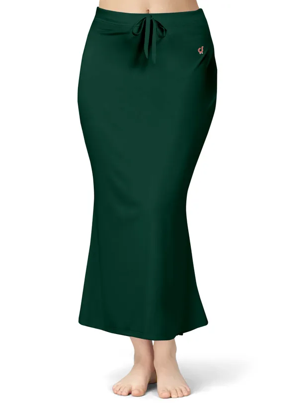 Green_Stretch_Mermaid_Fit_Skirt_for_Women