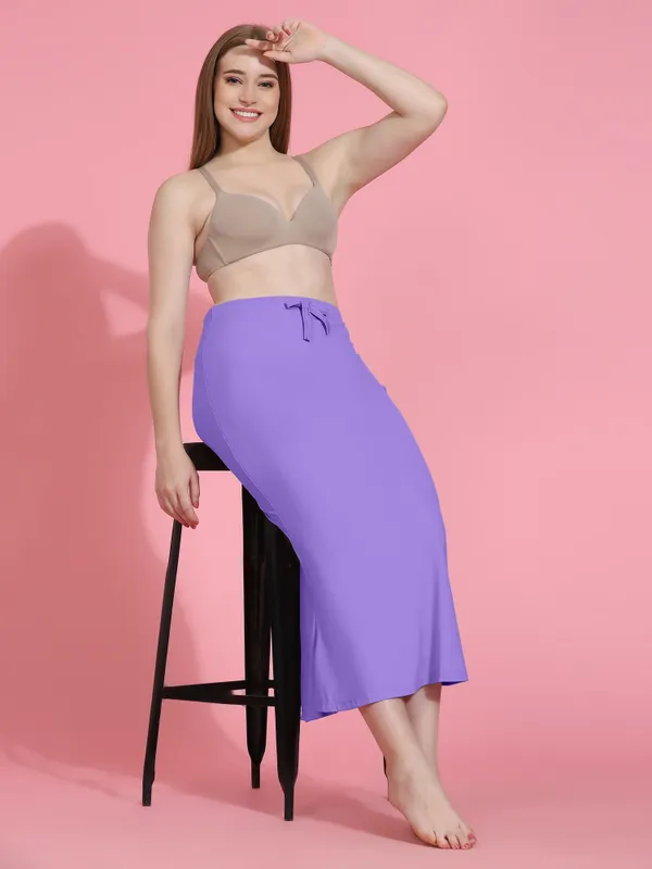 Purple_Fitted_Midi_Skirt_for_Women
