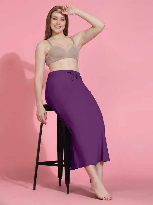 Purple_Stretch_Mermaid_Skirt_for_Women