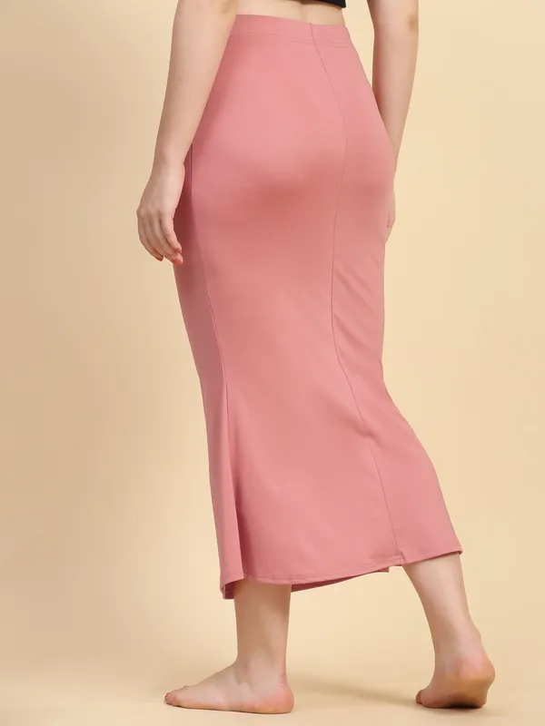 Pink_Bodycon_Drawstring_Midi_Skirt_for_Women