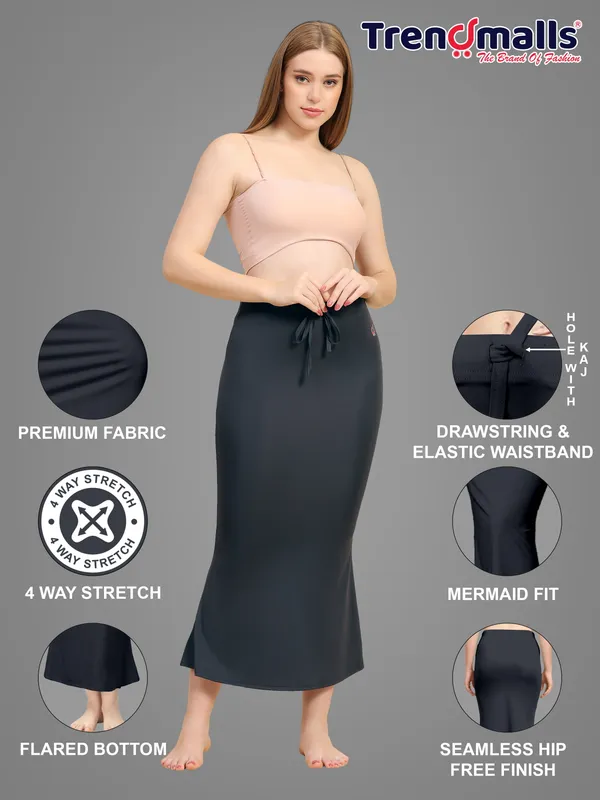 Black_Bodycon_Drawstring_Skirt_for_Women