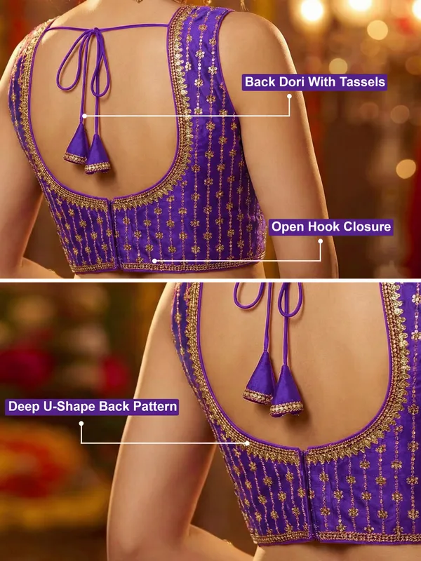 Violet_Dhupion_Silk_Embroidery_Sequence_Work_Blouse_Choli_Stylish_Saree_Blouse_Ready_to_Wear