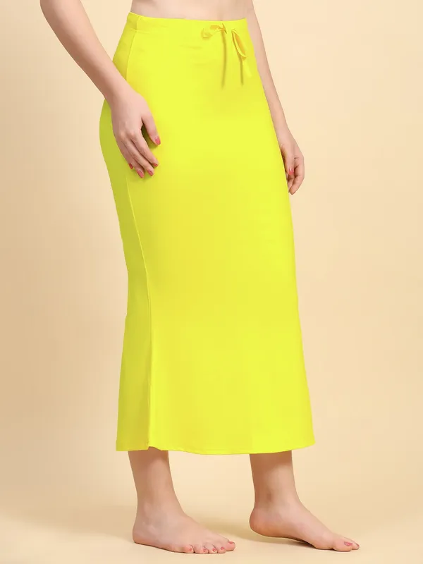 Yellow_Stretch_Mermaid_Skirt_for_Women