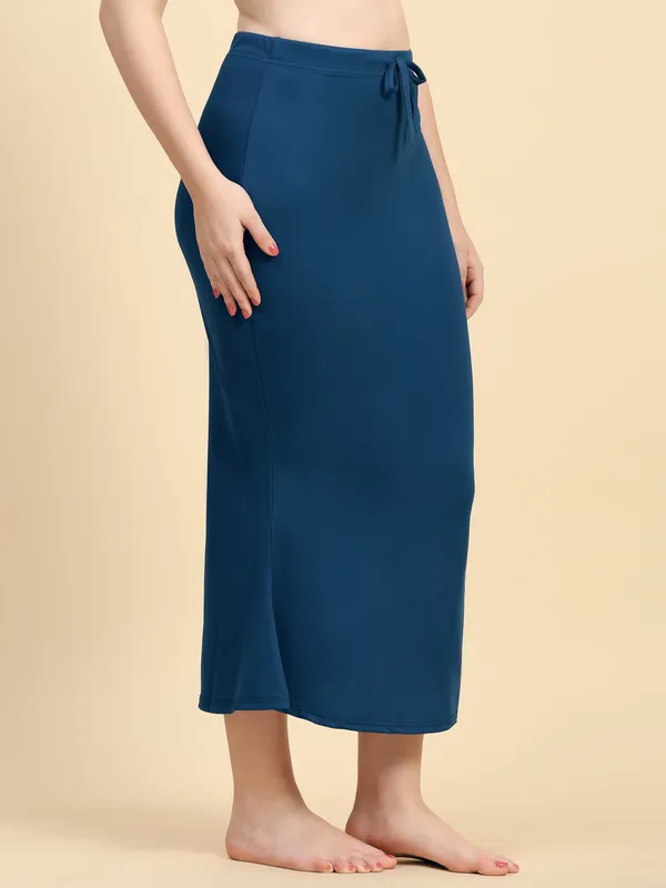 Navy_Solid_Fitted_Midi_Skirt_for_Women