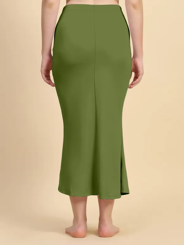 Olive_Green_Drawstring_Mermaid_Midi_Skirt_for_Women