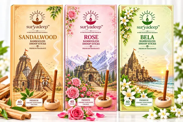 Sandalwood_Rose_Bela_Bamboo-Less_Dhoop_Sticks_Combo_Pack_of_3