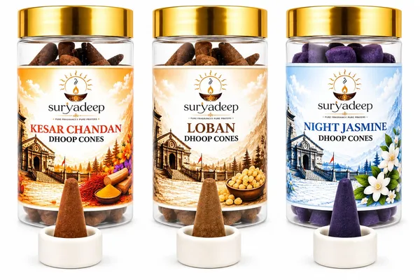 Suryadeep_Kesar_Chandan_Loban_Night_Jasmine_Dhoop_Cones_(Pack_Of_3)