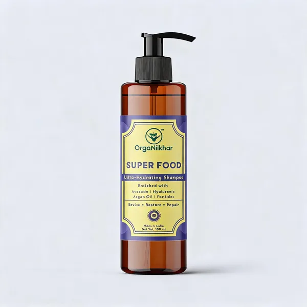 Organiikhar_Avocado_Hyaluronic_Argan_Oil_Hydrating_Shampoo