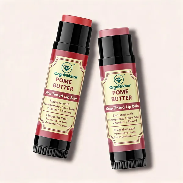 Organiikhar_Pome_Butter_Shea_Vitamin_E_Clear_Lip_Balm_-_Pack_of_2