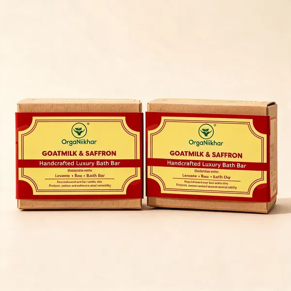 Organiikhar_Goat_Milk_Saffron_Rose_Kaolin_Luxury_Bath_Bar_-_Pack_of_2