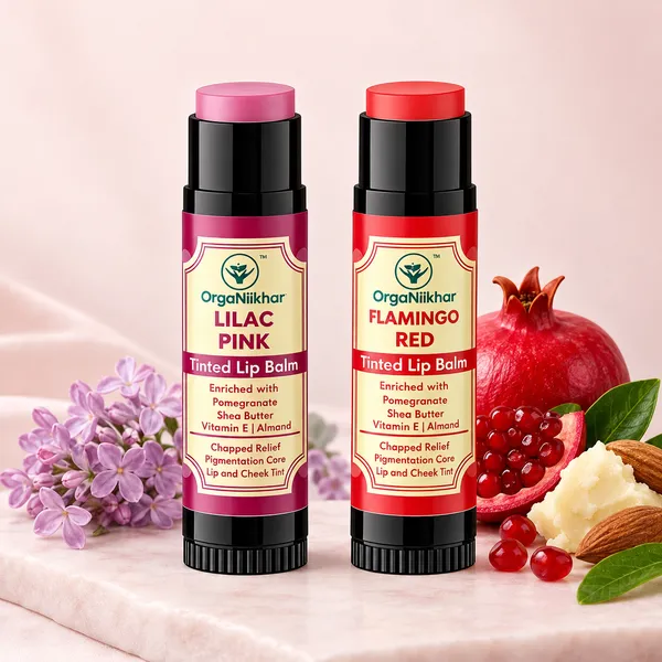 Organiikhar_Flamingo_Red_+_Lilac_Pink_Lip_Balm_Combo_(1_Each)