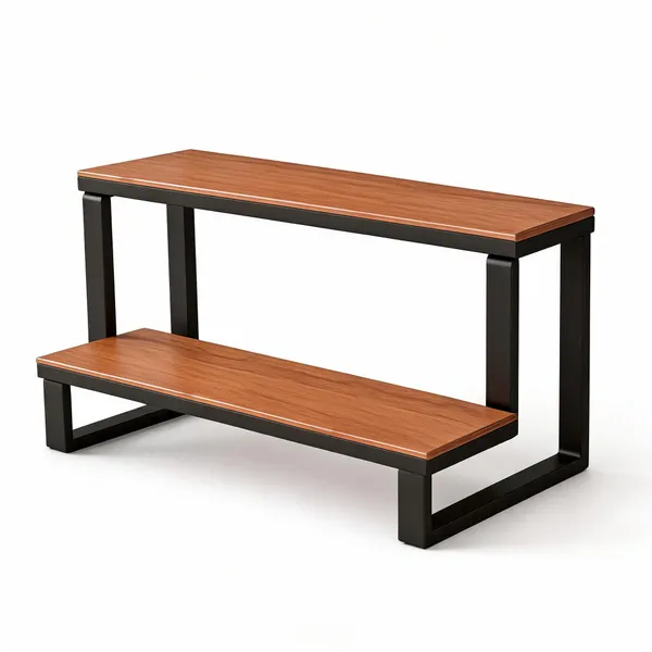 Wood_And_Metal_2_Tier_Kitchen_Countertop_Rack