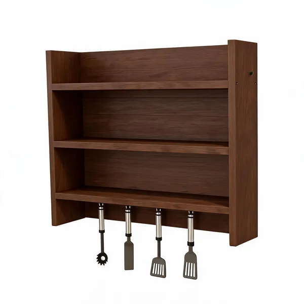 Wooden_Wall_Mounted_Kitchen_Storage_Rack