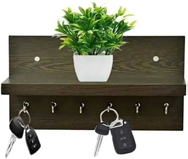 AS_DREEM_COLLECTION_001KY_Wood_Key_Holder_(7_Hooks,_Black)