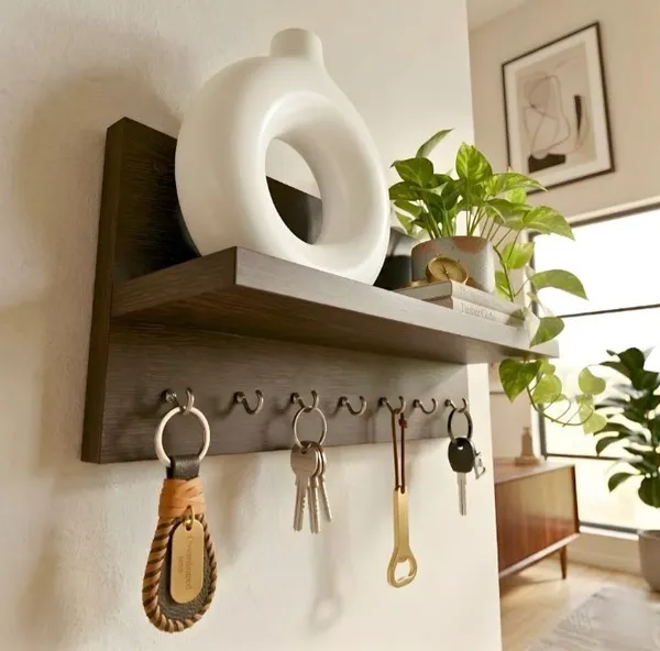 as_dreem_KEY_HOLDER_NEW323_Wood_Key_Holder_(7_Hooks,_Brown)