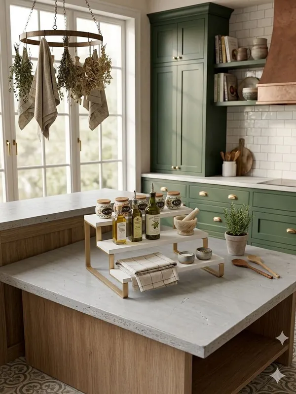 LHD_Utensil_Kitchen_Rack_Wood,_Iron_Primium_spice_rack_golden_white_()
