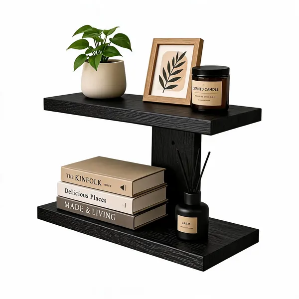 Wooden_Modern_Solid_Color_Two_Tier_Wall_Shelf
