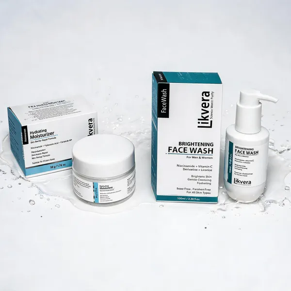 Likvera_Face_Moisturizer_and_Brightening_Face_Wash_Combo