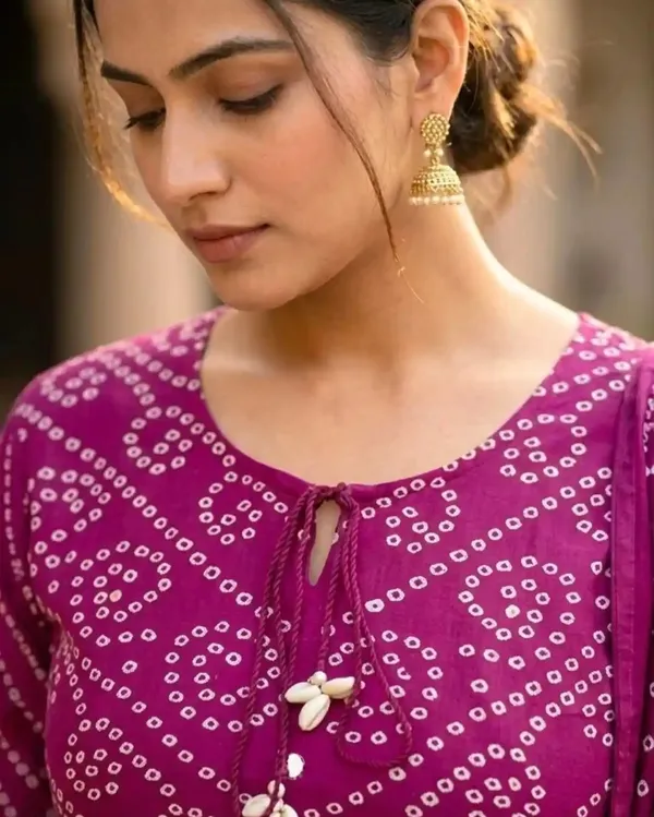 Magenta_Cotton_Printed_Straight_Kurta_Set_For_Women