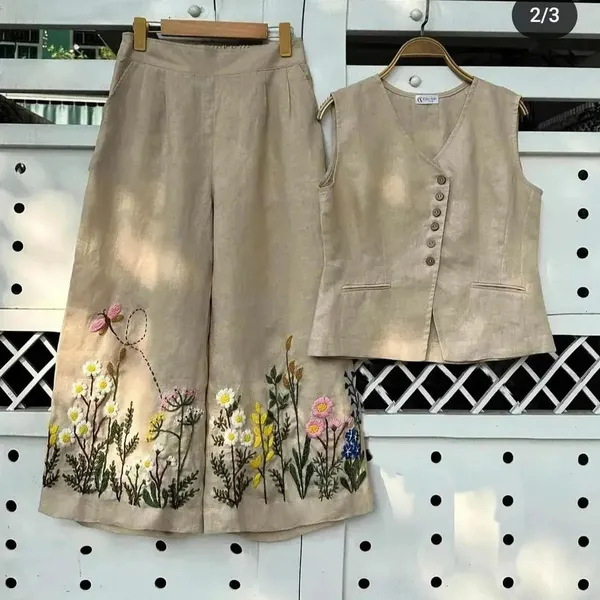 Beige_Cotton_Relaxed_Fit_Embroidered_Co-Ord_Set_For_Women