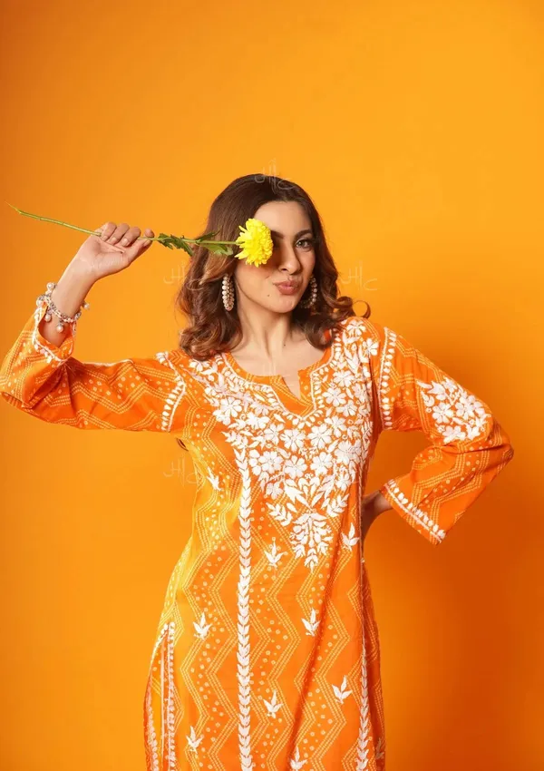 Orange_Cotton_Straight_Print_Kurta_Palazzo_Set_For_Women