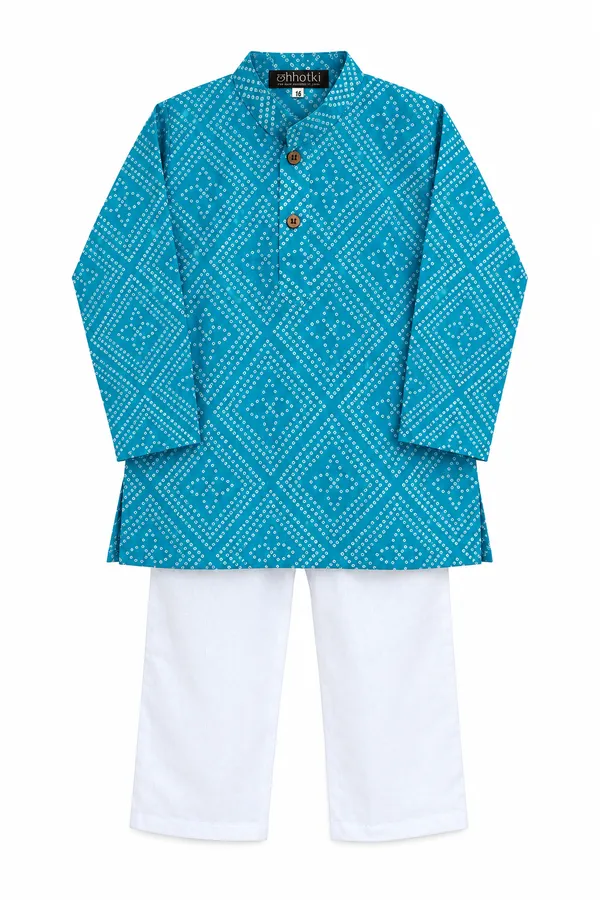 Boys_3-Piece_Festive_Dark_Blue_and_Light_Blue_Elephant_Print_Nehru_Jacket_Kurta_Pajama