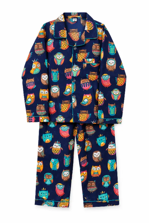 Navy_Blue_Cotton_Owl_Printed_Full_Sleeve_Night_Suit_For_Kids