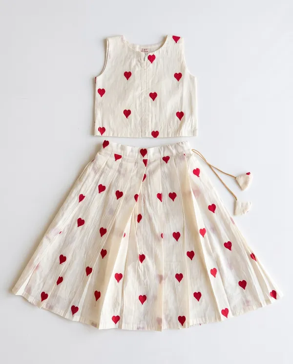 Beige_Kora_Cotton_Embroidered_Crop_Top_And_Skirt_For_Girls