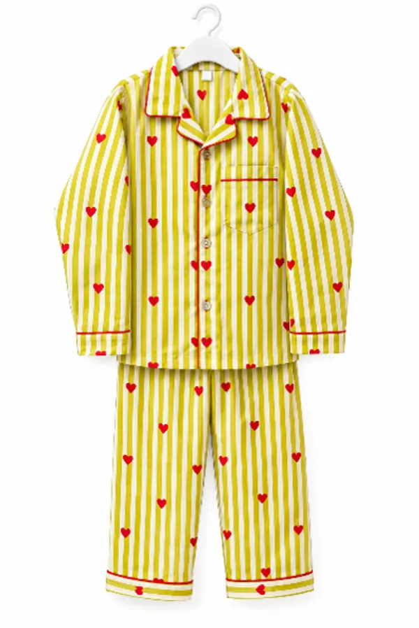 Yellow_Red_Cotton_Striped_Heart_Printed_Night_Suit_For_Kids