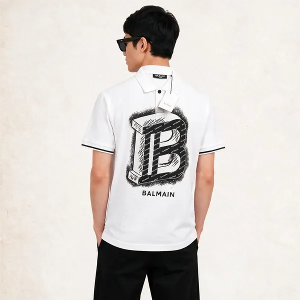 Balmain_Paris_White_Tshirt