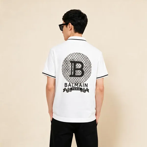 Balmain_Paris_White_Tshirt