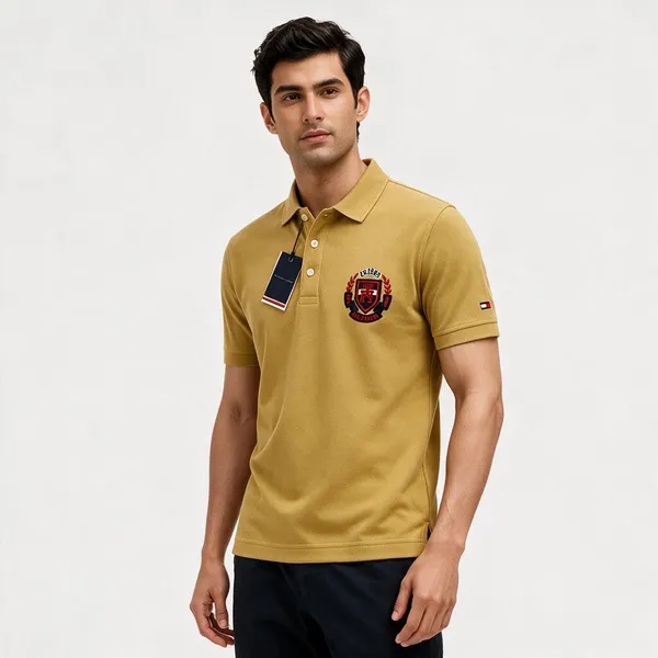 Tommy_Hilfiger_Yellow_Tshirt