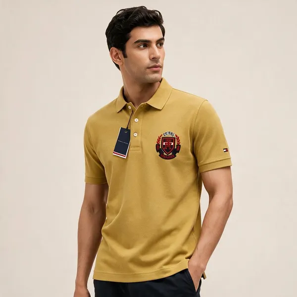 Tommy_Hilfiger_Yellow_Tshirt