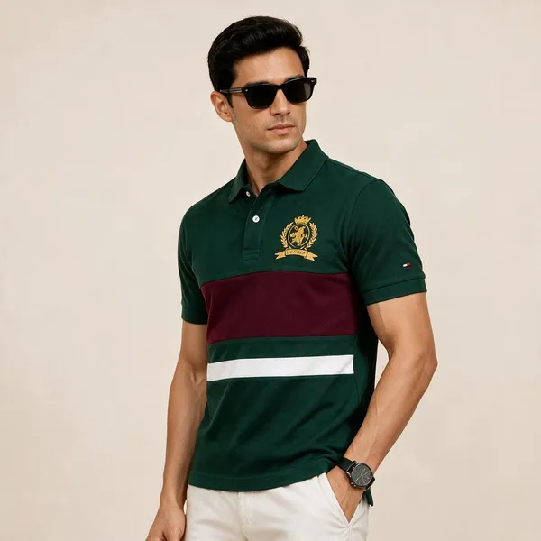 Tommy_Hilfiger_Green_Tshirt