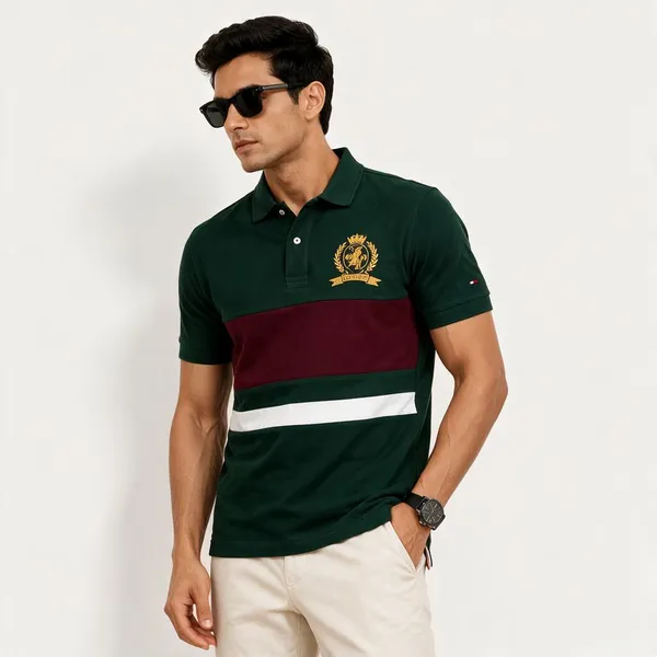 Tommy_Hilfiger_Green_Tshirt