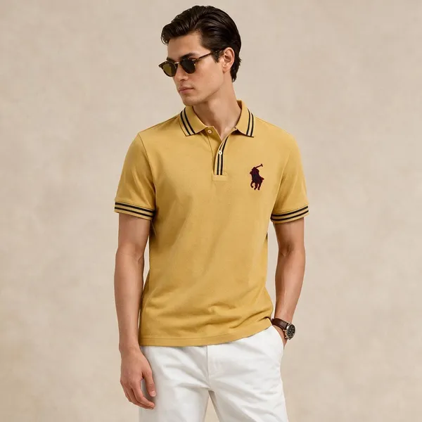 Rl_Polo_Yellow_Tshirt