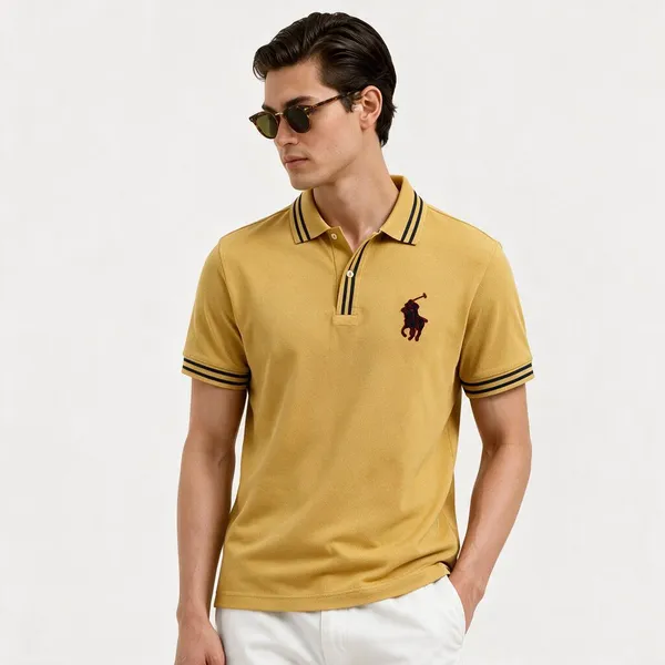 Rl_Polo_Yellow_Tshirt