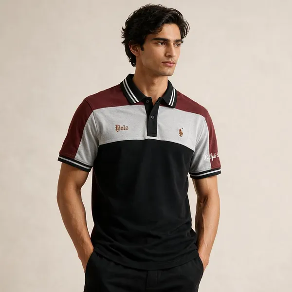 Rl_Polo_Red_And_Black_Tshirt