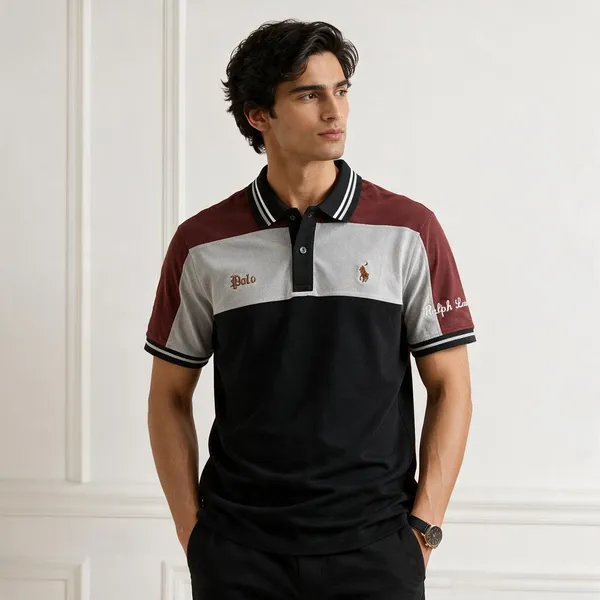 Rl_Polo_Red_And_Black_Tshirt
