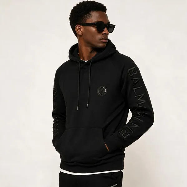 Balmain_Paris_Men_S_Premium_Black_Hoodie