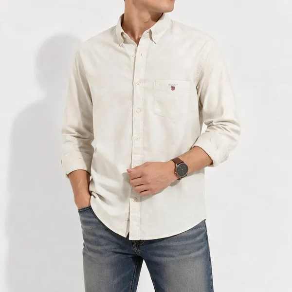 Gant_Linen_Off_White_Shirt