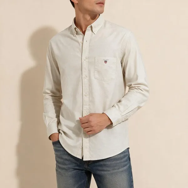 Gant_Linen_Off_White_Shirt