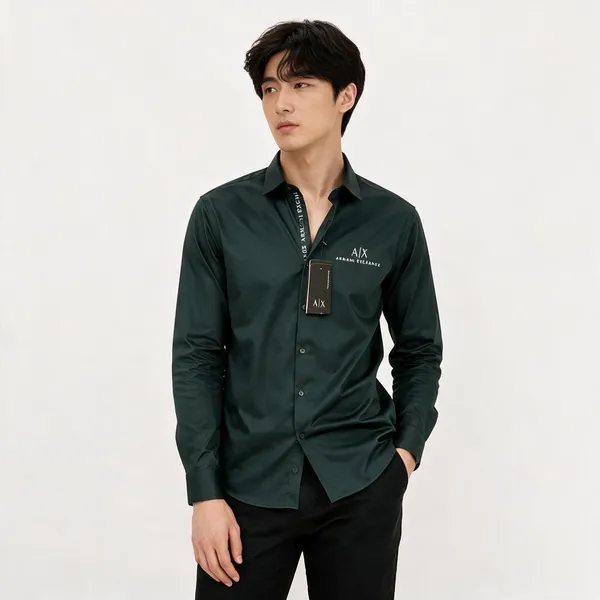 Armani_Exchange_Ax_Green_Shirt