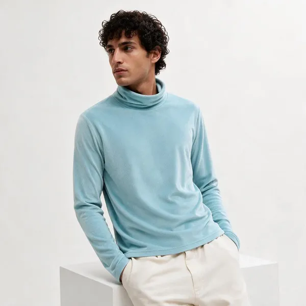 Zara_Imported_Velvet_High_Neck