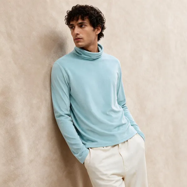 Zara_Imported_Velvet_High_Neck